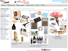Tablet Screenshot of bestfromjapan.com